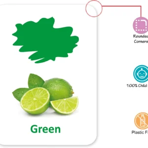 Gurukanth Educational Flash Cards for kids Combo Set of 6 (Multicolor)