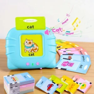 Mira Farmcraft Flash Cards for Kids English Words Preschool Reading Early Talking Toy- 112 pcs (Multicolor