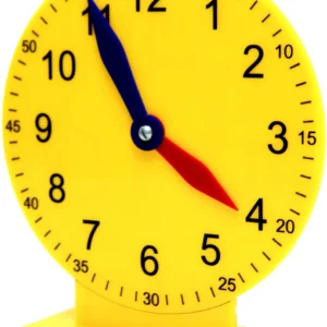 THE LABWORLD Kids Time Learning Clock Dummy Educational Toy (Yellow, Yellow)
