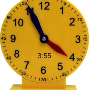 THE LABWORLD Kids Time Learning Clock Dummy Educational Toy (Yellow, Yellow)