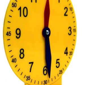 THE LABWORLD Kids Time Learning Clock Dummy Educational Toy (Yellow, Yellow)
